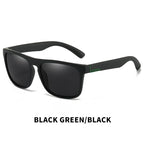 Vintage Square Polarized Driving Sunglasses
