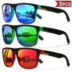 Vintage Square Polarized Driving Sunglasses