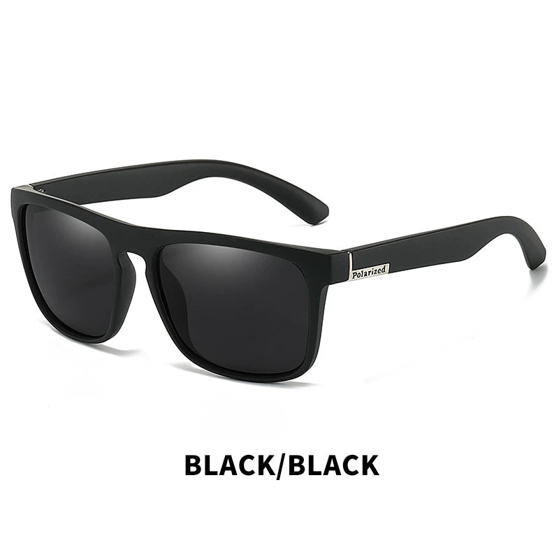 Vintage Square Polarized Driving Sunglasses